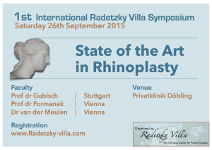 Flyer 1st Radetzky Villa Symposium